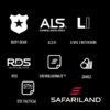 Holster Safariland, Glock 17, ALS, MULTICAM, TLR1 / X300, Optik, rechts