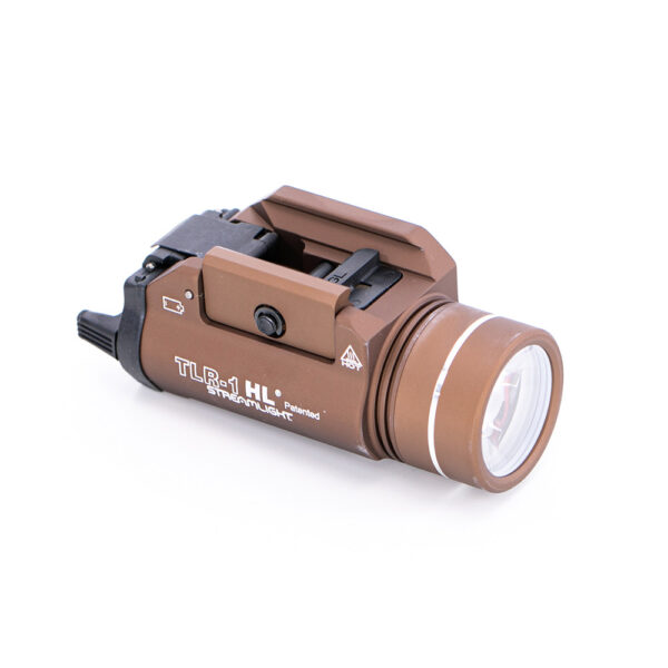 Tactical flashlight Streamlight TLR-1HL 1000 lumens FDE BROWN