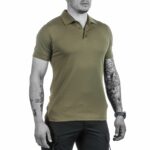 URBAN POLO SHIRT UF PRO CHIVE GREEN