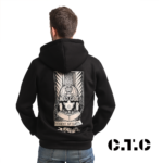 BLUZA męska "HUSARZ" czarna C.T.C