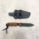 COMBAT PIEW KNIVES CK-02 SCOUNDREL POMARAŃCZOWY