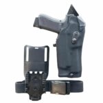 SAFARILAND ZESTAW PROSHOP 04 KABURA RDS DO GLOCKA 17 QLS/LEG STRAP, BLACK CORDURA