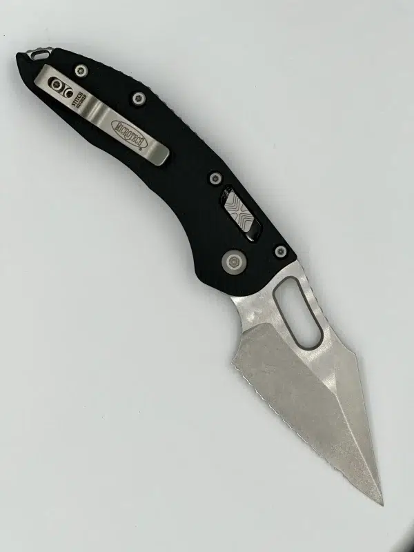 NÓŻ MICROTECH STITCH SE RAM - LOK FRAG G-10 BLACK FS169RL-12FLGTB - obrazek 2