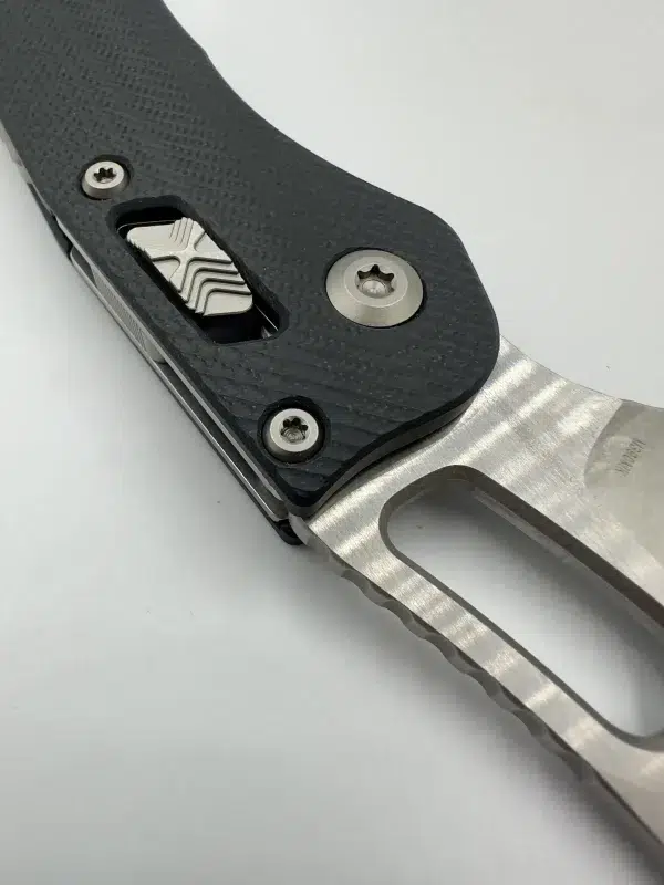 NÓŻ MICROTECH STITCH SE RAM - LOK FRAG G-10 BLACK FS169RL-12FLGTB - obrazek 4