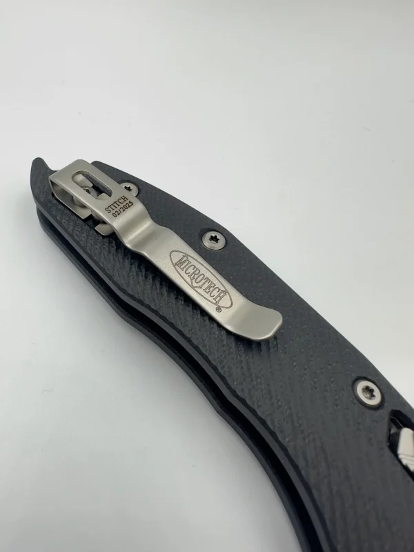 NÓŻ MICROTECH STITCH SE RAM - LOK FRAG G-10 BLACK FS169RL-12FLGTB - obrazek 6