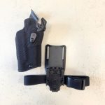 SAFARILAND ZESTAW PROSHOP RDS SIG SAUER P320 3.9" QLS/LEG STRAP,BLACK CORDURA